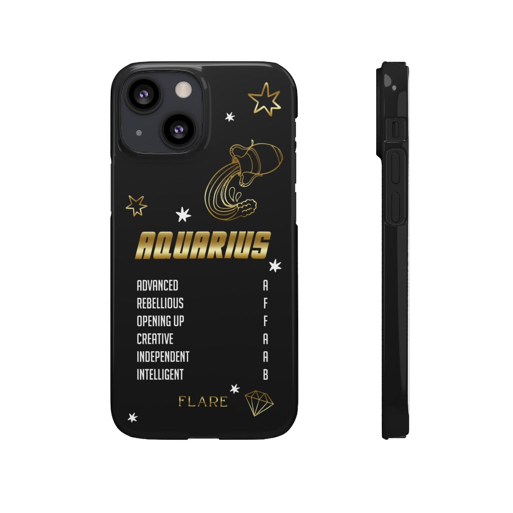 Aquarius Zodiac Report Card IPhone Cases