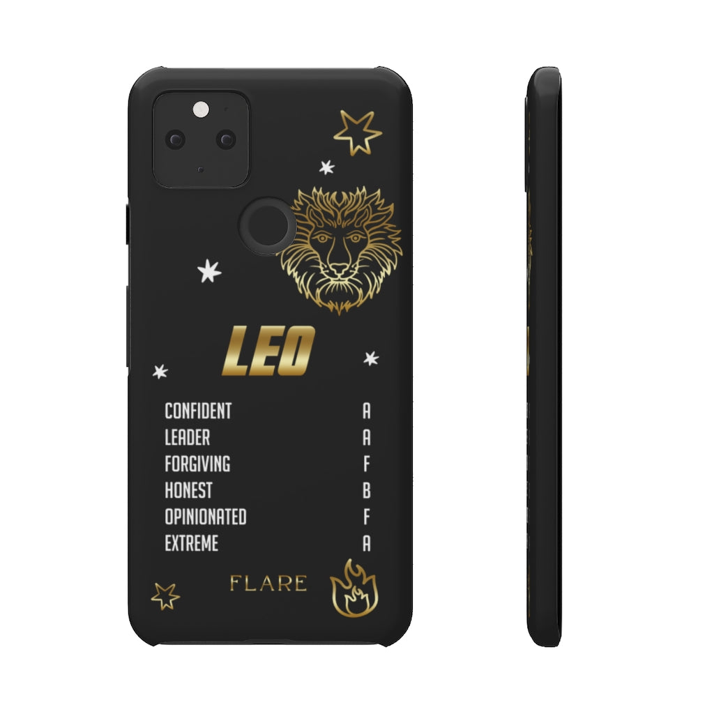 Leo Zodiac Report Card IPhone Cases