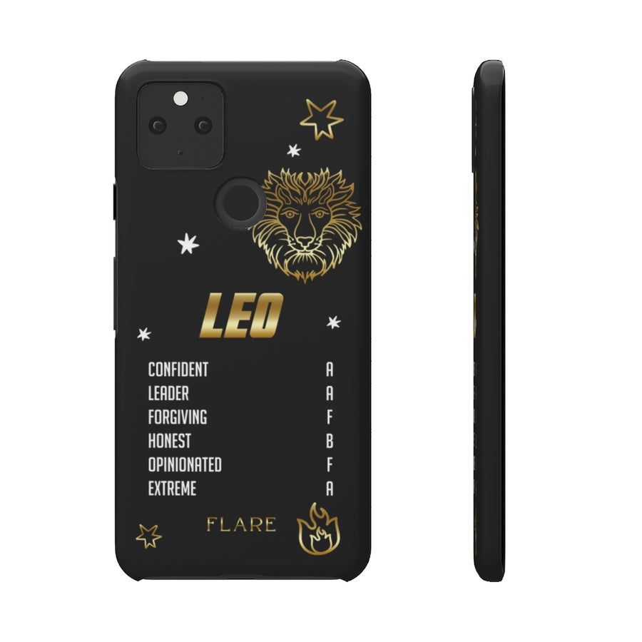 Leo Zodiac Report Card IPhone Cases