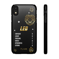 Leo Zodiac Report Card IPhone Cases