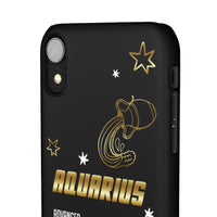 Aquarius Zodiac Report Card IPhone Cases