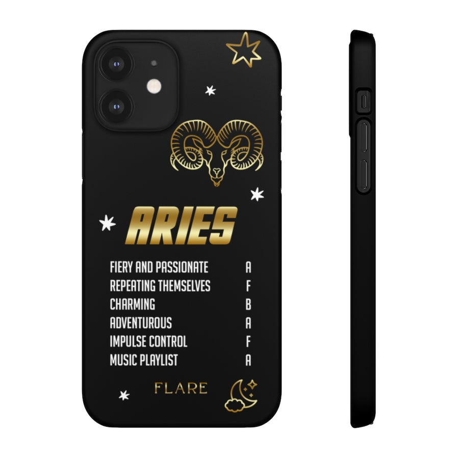 Aries Report Card Iphone Case