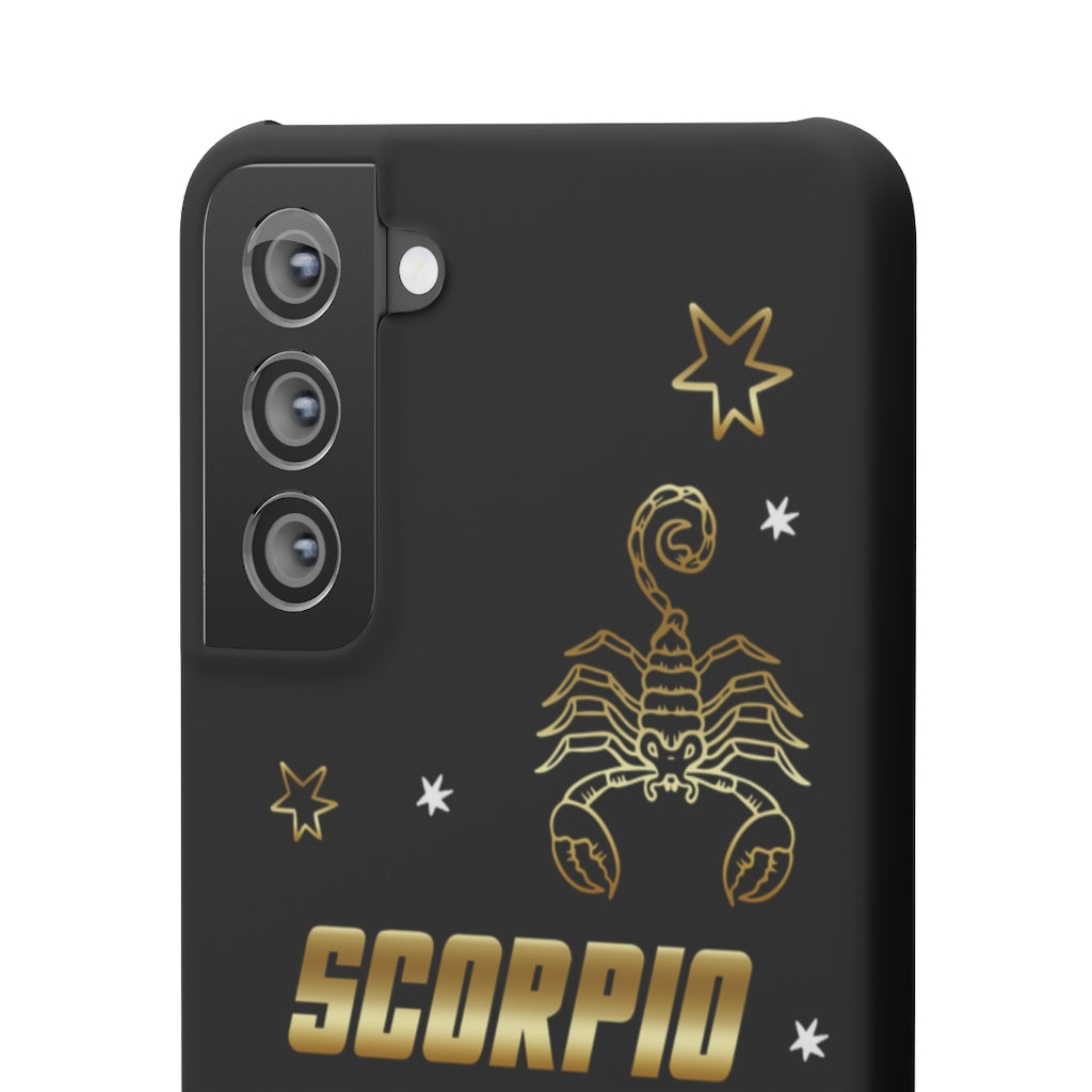 Scorpio Zodiac Report Card IPhone Cases
