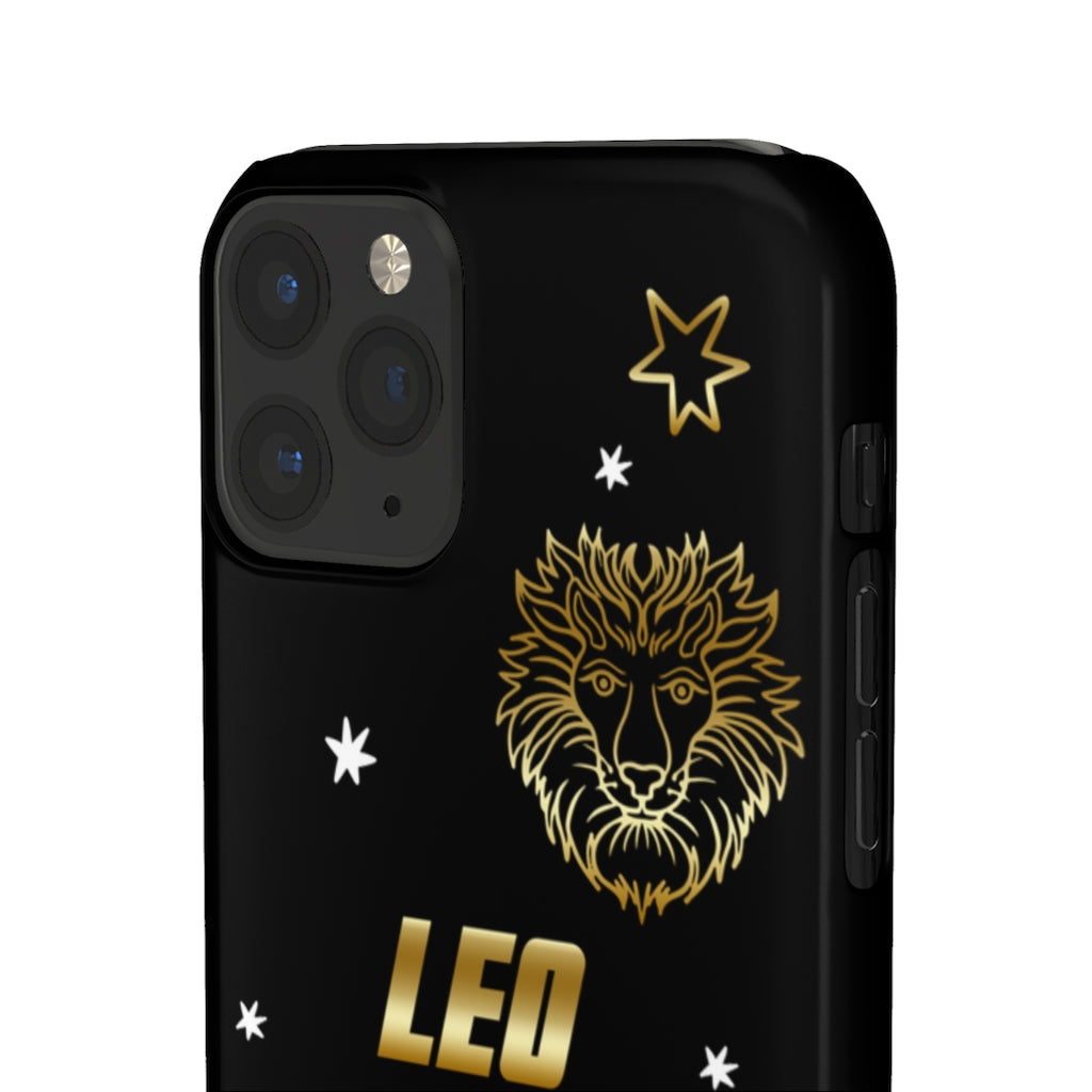 Leo Zodiac Report Card IPhone Cases