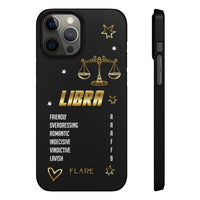 Libra Zodiac Report Card IPhone Cases