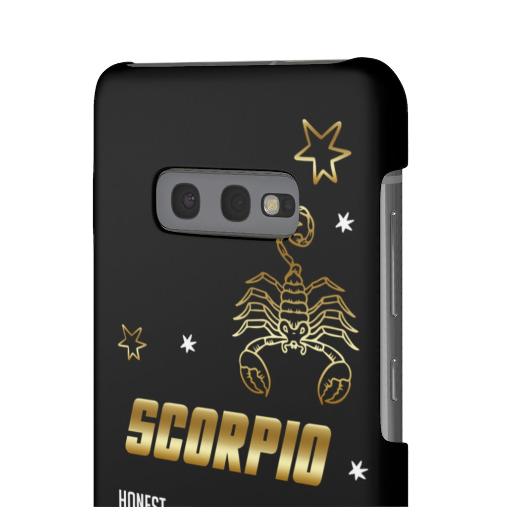 Scorpio Zodiac Report Card IPhone Cases
