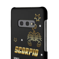 Scorpio Zodiac Report Card IPhone Cases