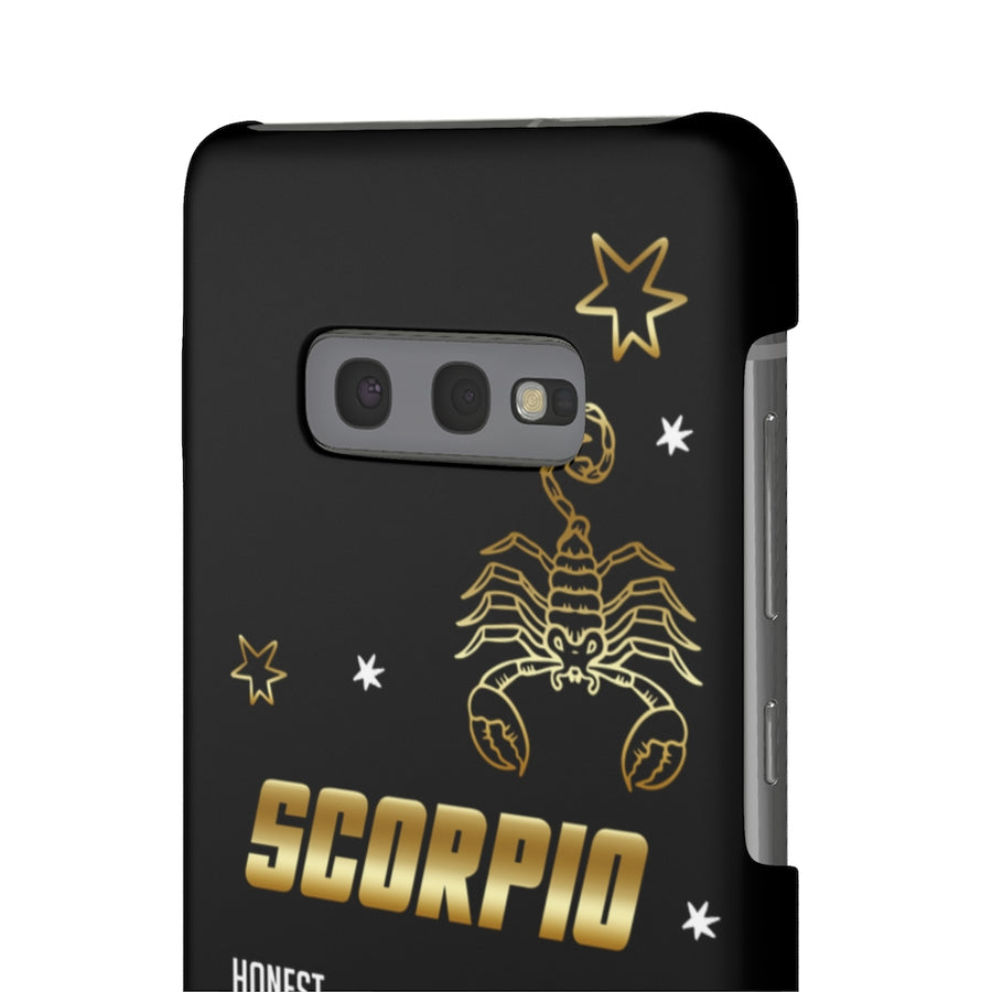 Scorpio Zodiac Report Card IPhone Cases