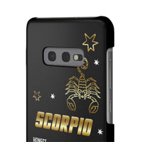 Scorpio Zodiac Report Card IPhone Cases