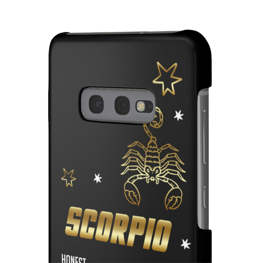 Scorpio Zodiac Report Card IPhone Cases