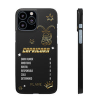 Capricorn Zodiac Report Card IPhone Cases