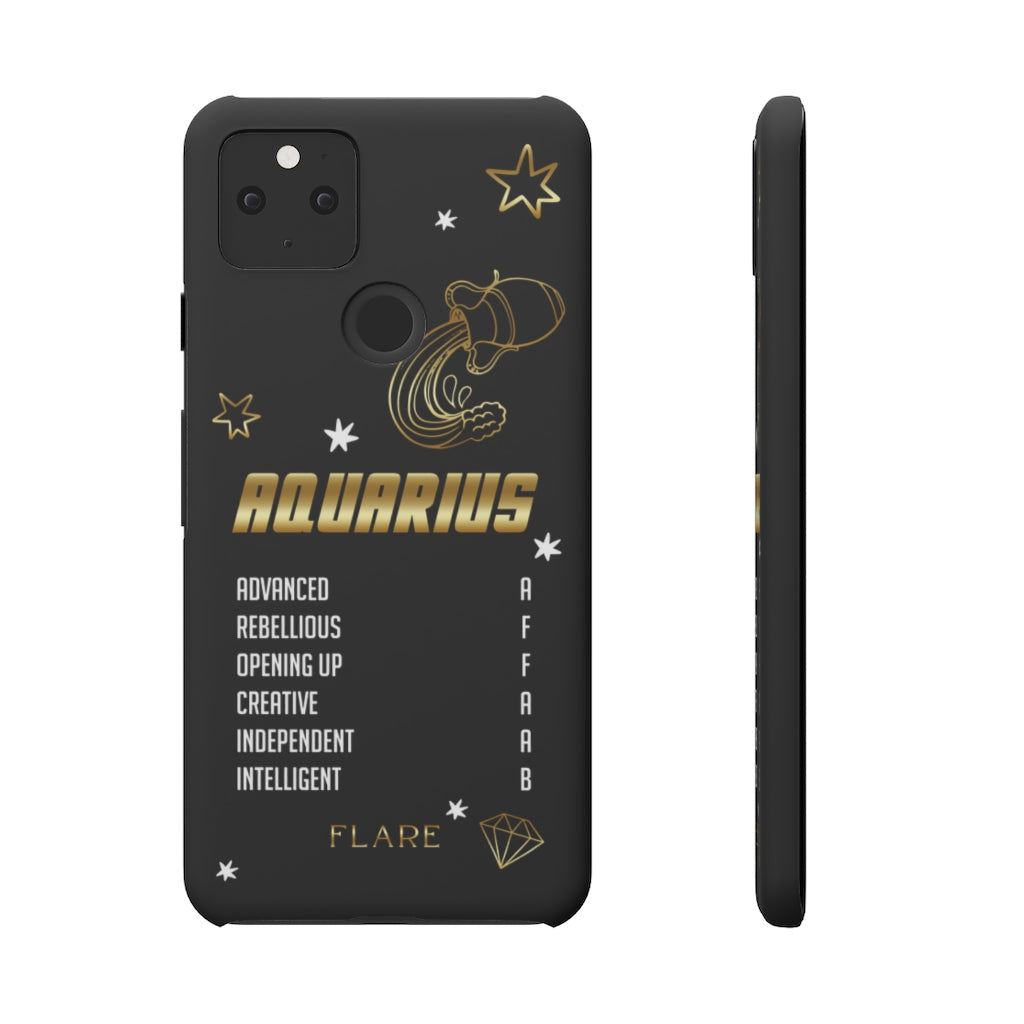 Aquarius Zodiac Report Card IPhone Cases