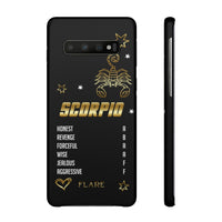 Scorpio Zodiac Report Card IPhone Cases