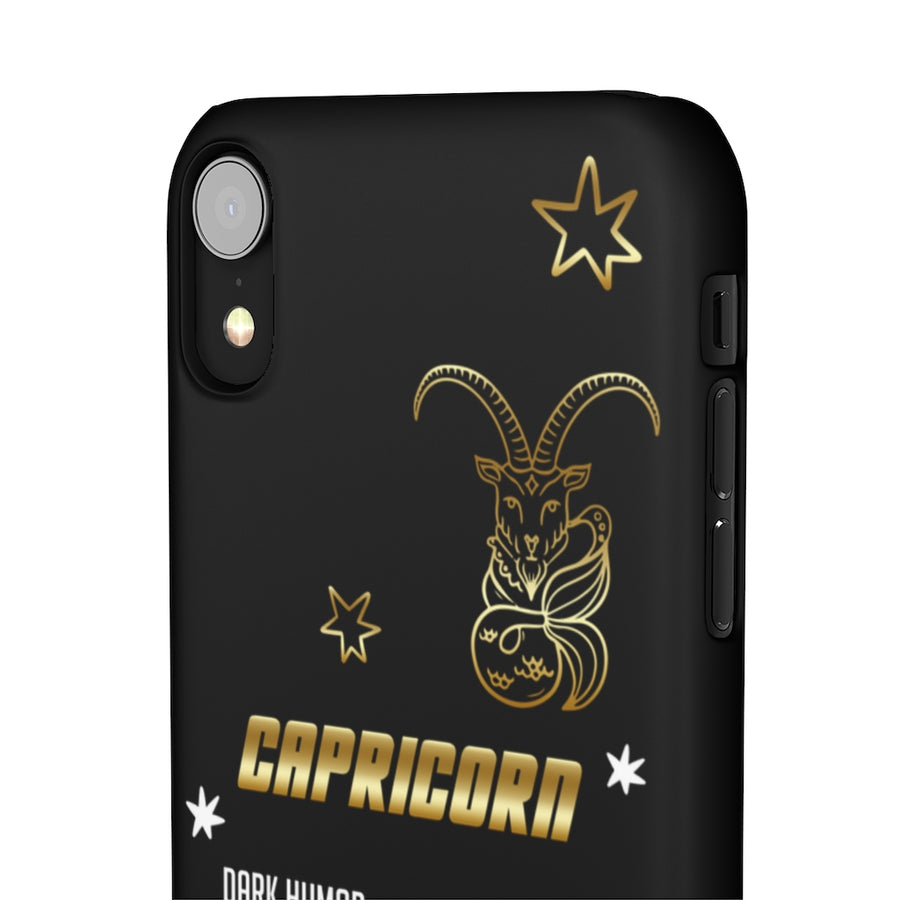 Capricorn Zodiac Report Card IPhone Cases