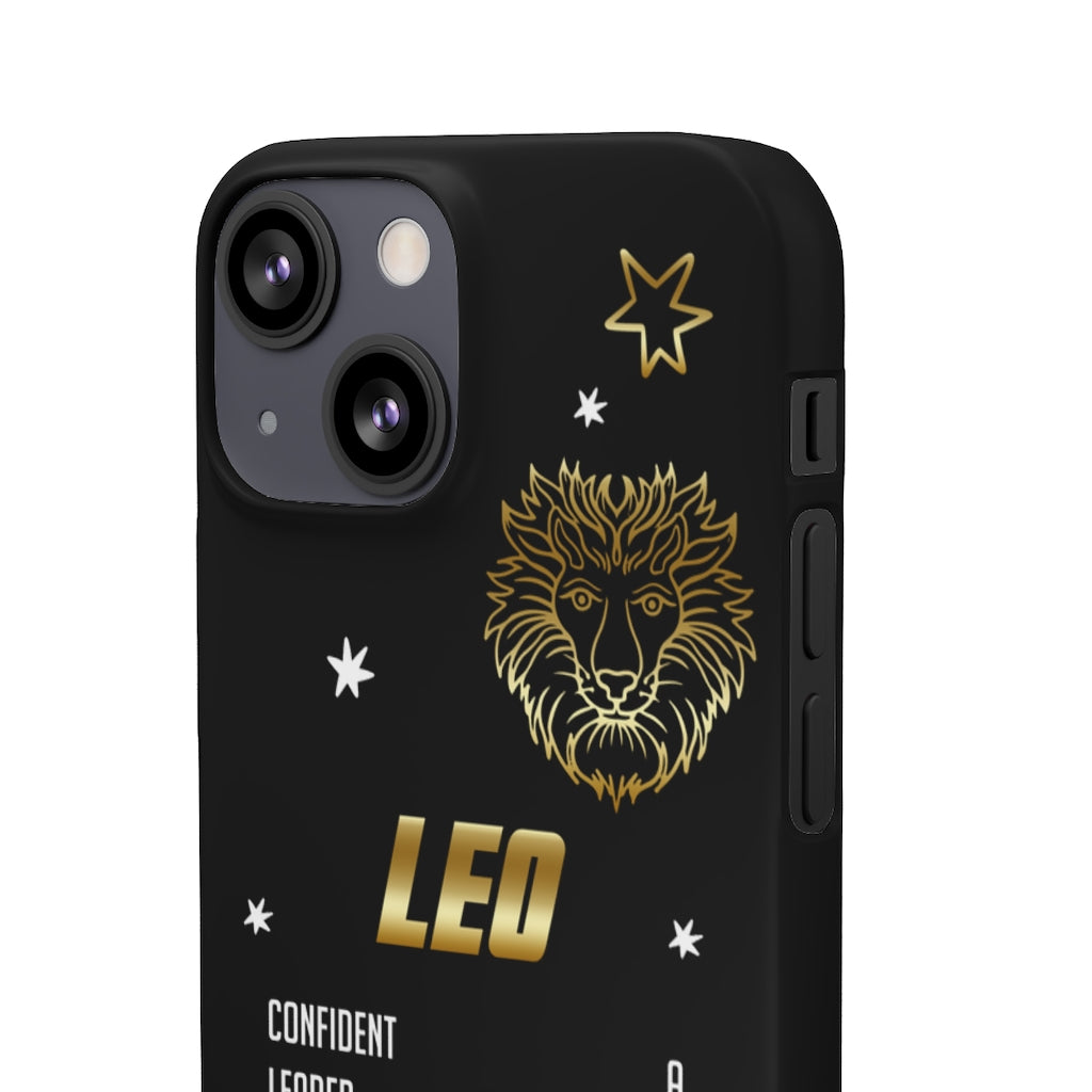 Leo Zodiac Report Card IPhone Cases