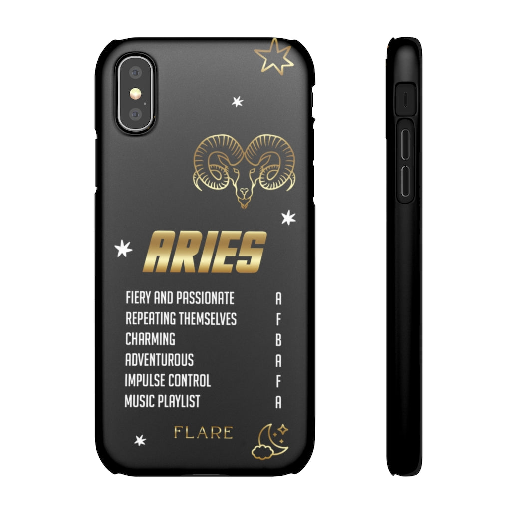 Aries Report Card Iphone Case