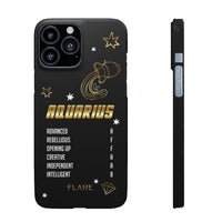 Aquarius Zodiac Report Card IPhone Cases