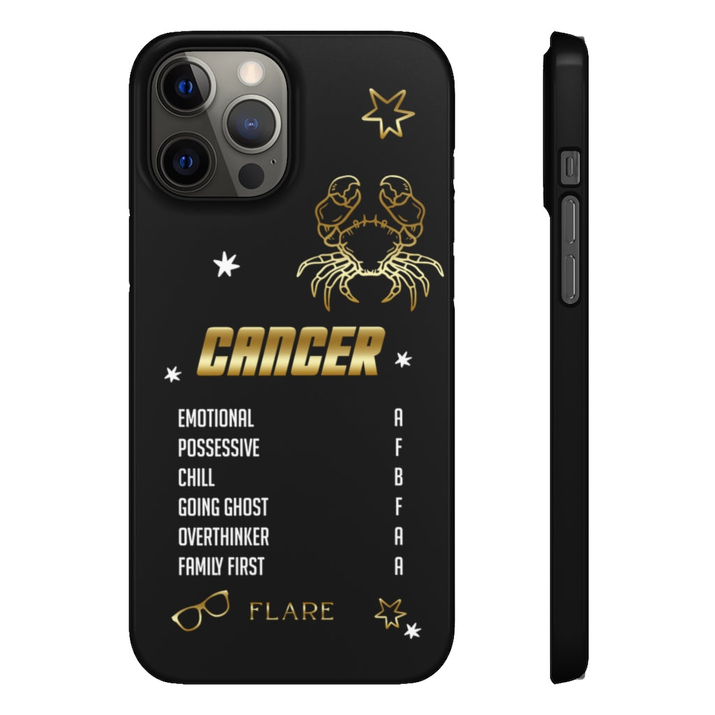 Cancer Zodiac Report Card Cases