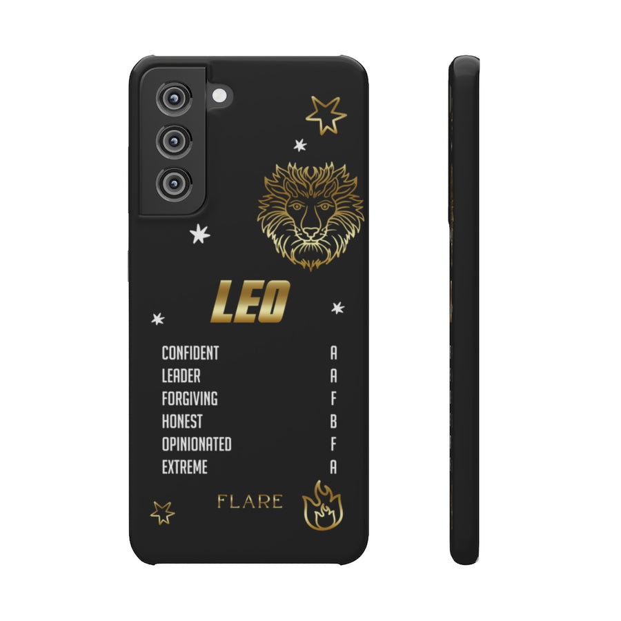 Leo Zodiac Report Card IPhone Cases
