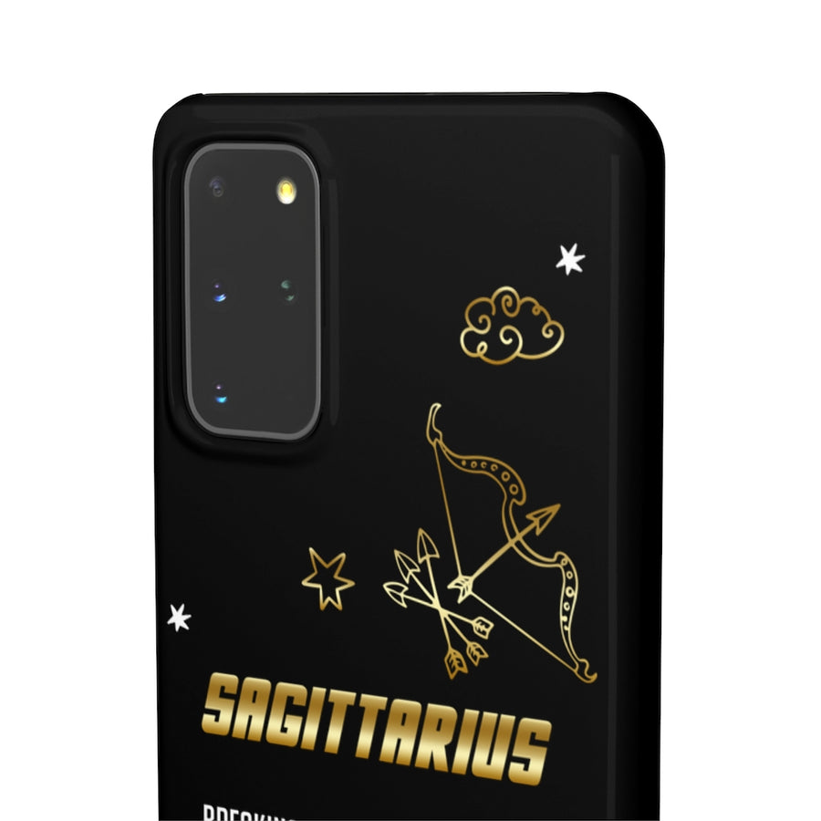 Sagittarius Zodiac Report Card IPhone Cases