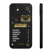 Gemini Zodiac Report Card IPhone Cases