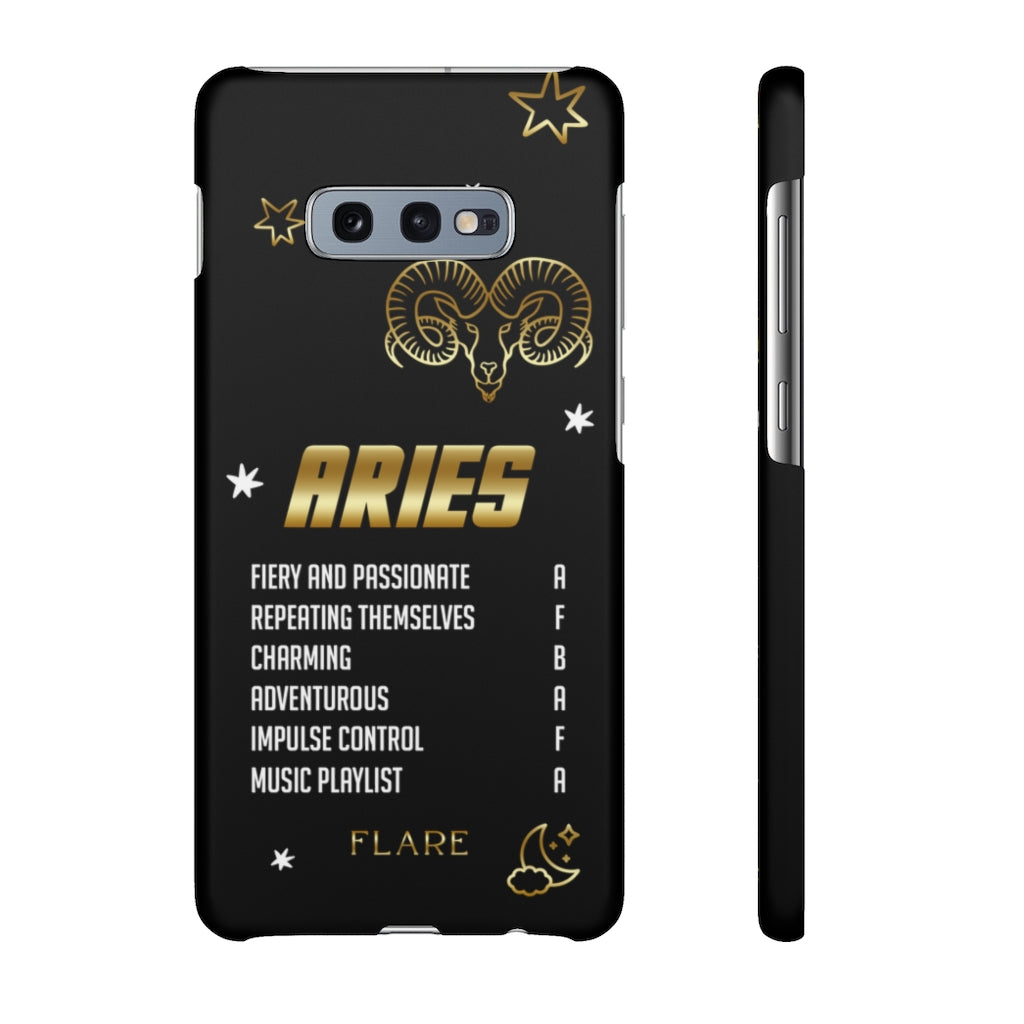 Aries Report Card Iphone Case
