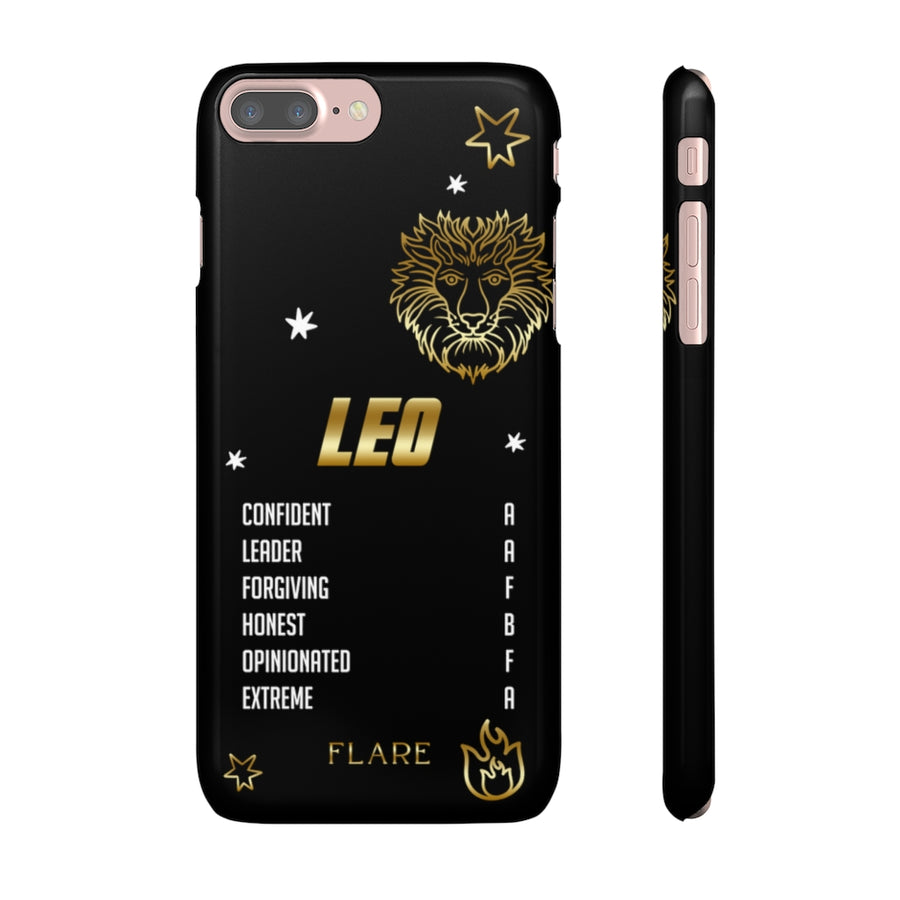 Leo Zodiac Report Card IPhone Cases