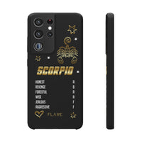 Scorpio Zodiac Report Card IPhone Cases