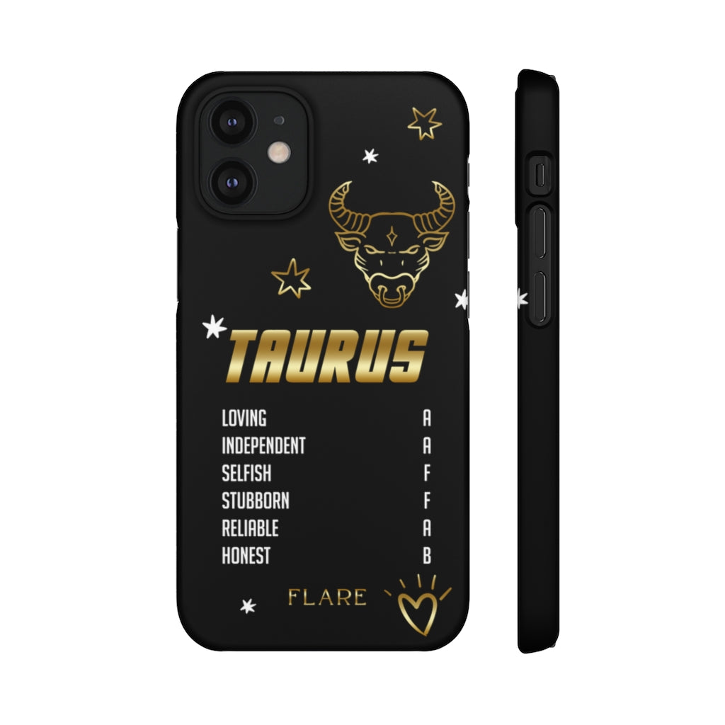 Taurus Zodiac Report Card IPhone Cases