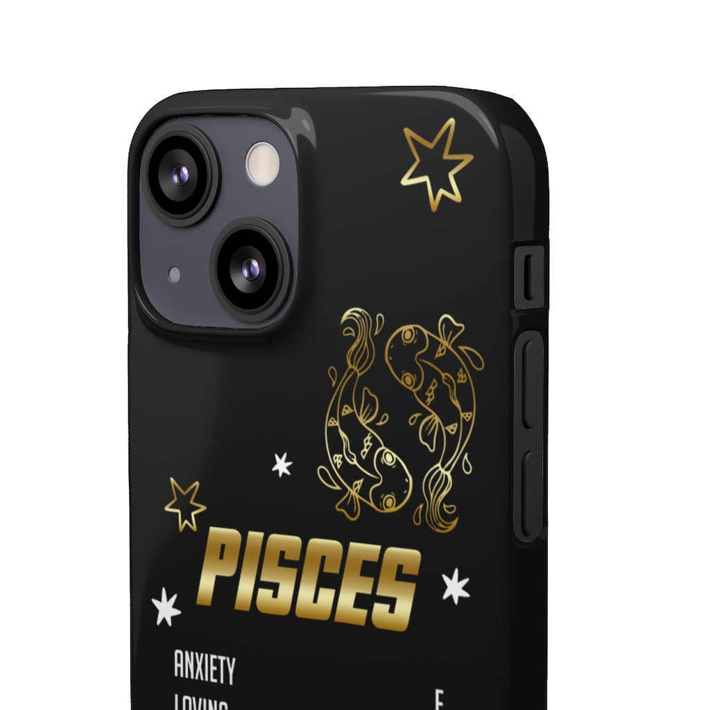 Pisces Zodiac Report Card IPhone Cases