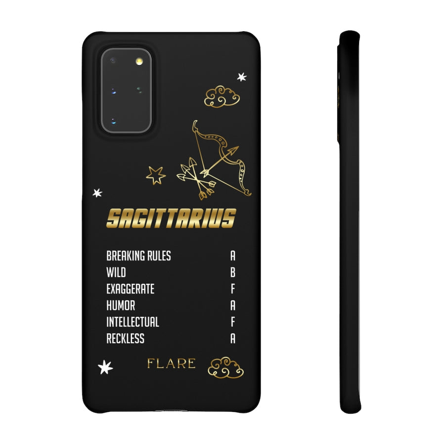 Sagittarius Zodiac Report Card IPhone Cases
