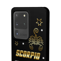 Scorpio Zodiac Report Card IPhone Cases
