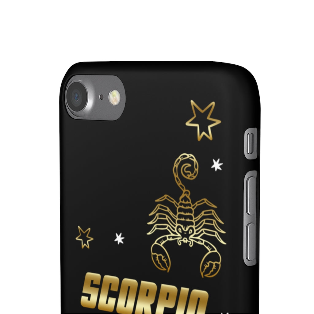 Scorpio Zodiac Report Card IPhone Cases