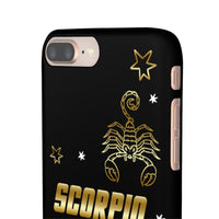 Scorpio Zodiac Report Card IPhone Cases