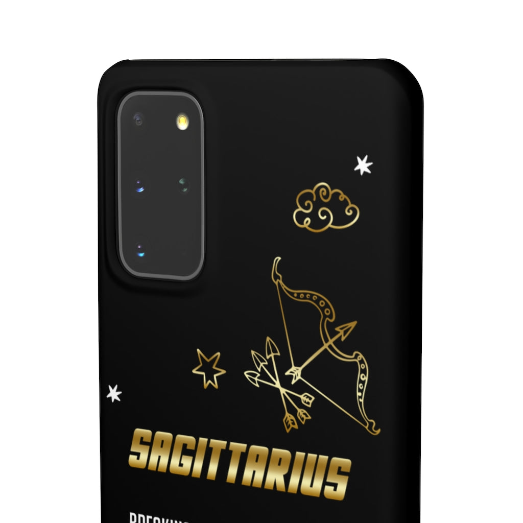 Sagittarius Zodiac Report Card IPhone Cases