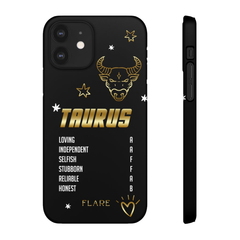 Taurus Zodiac Report Card IPhone Cases