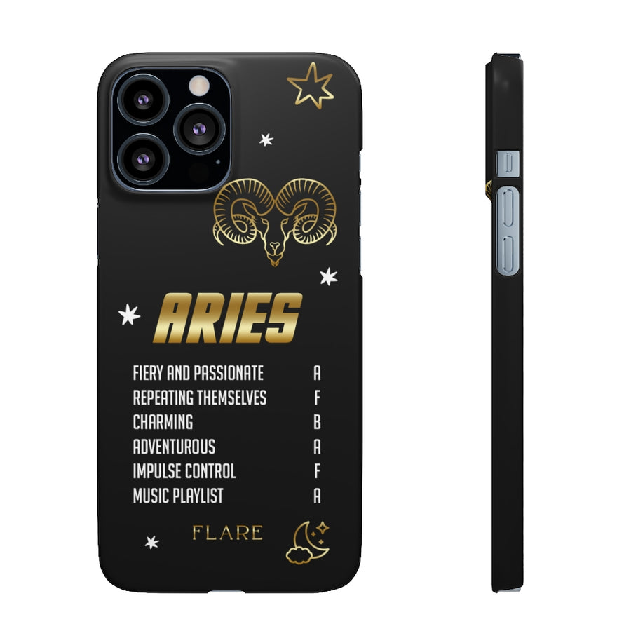 Aries Report Card Iphone Case