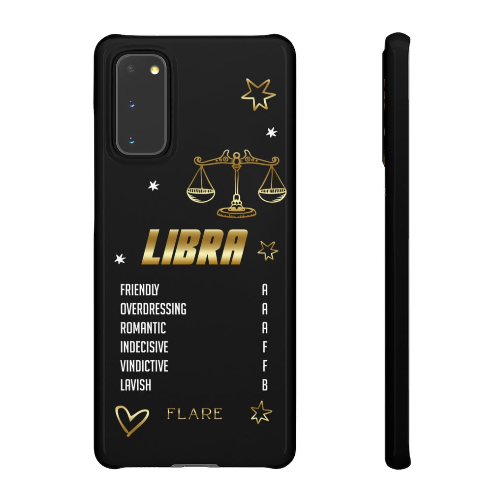 Libra Zodiac Report Card IPhone Cases