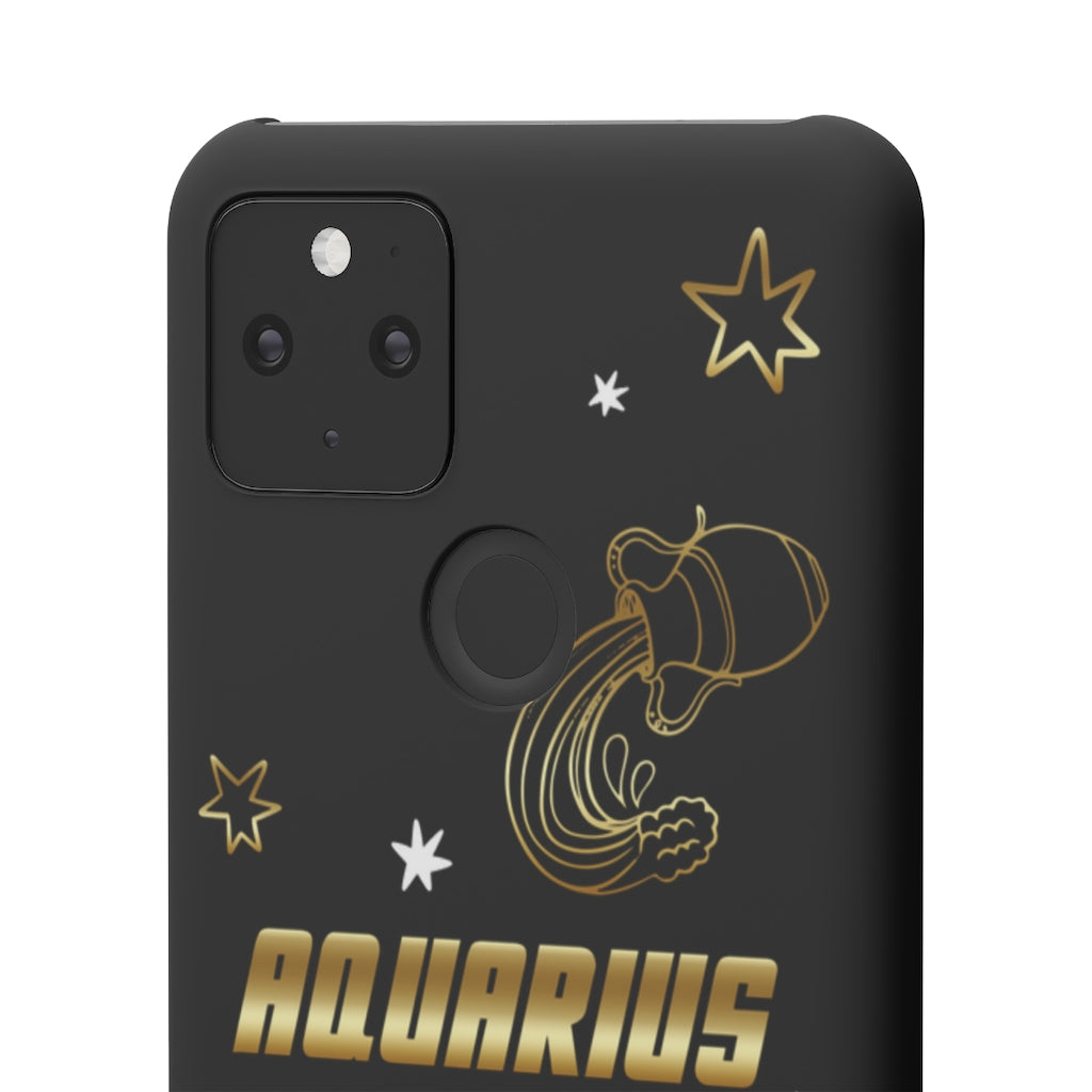 Aquarius Zodiac Report Card IPhone Cases