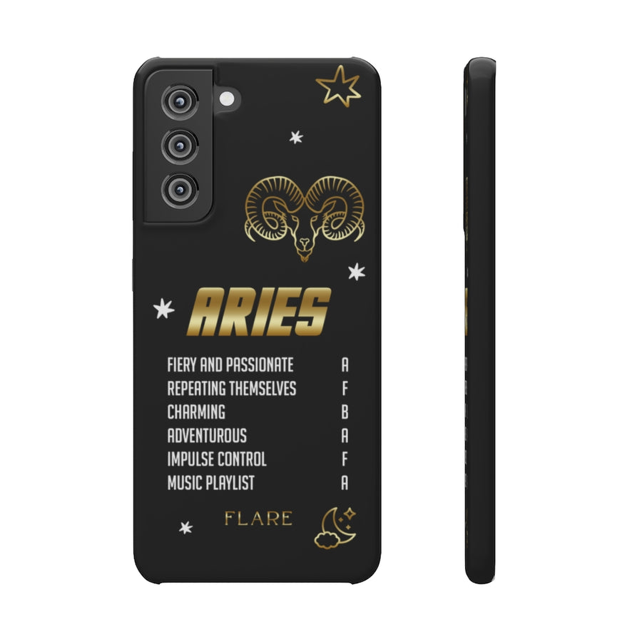 Aries Report Card Iphone Case