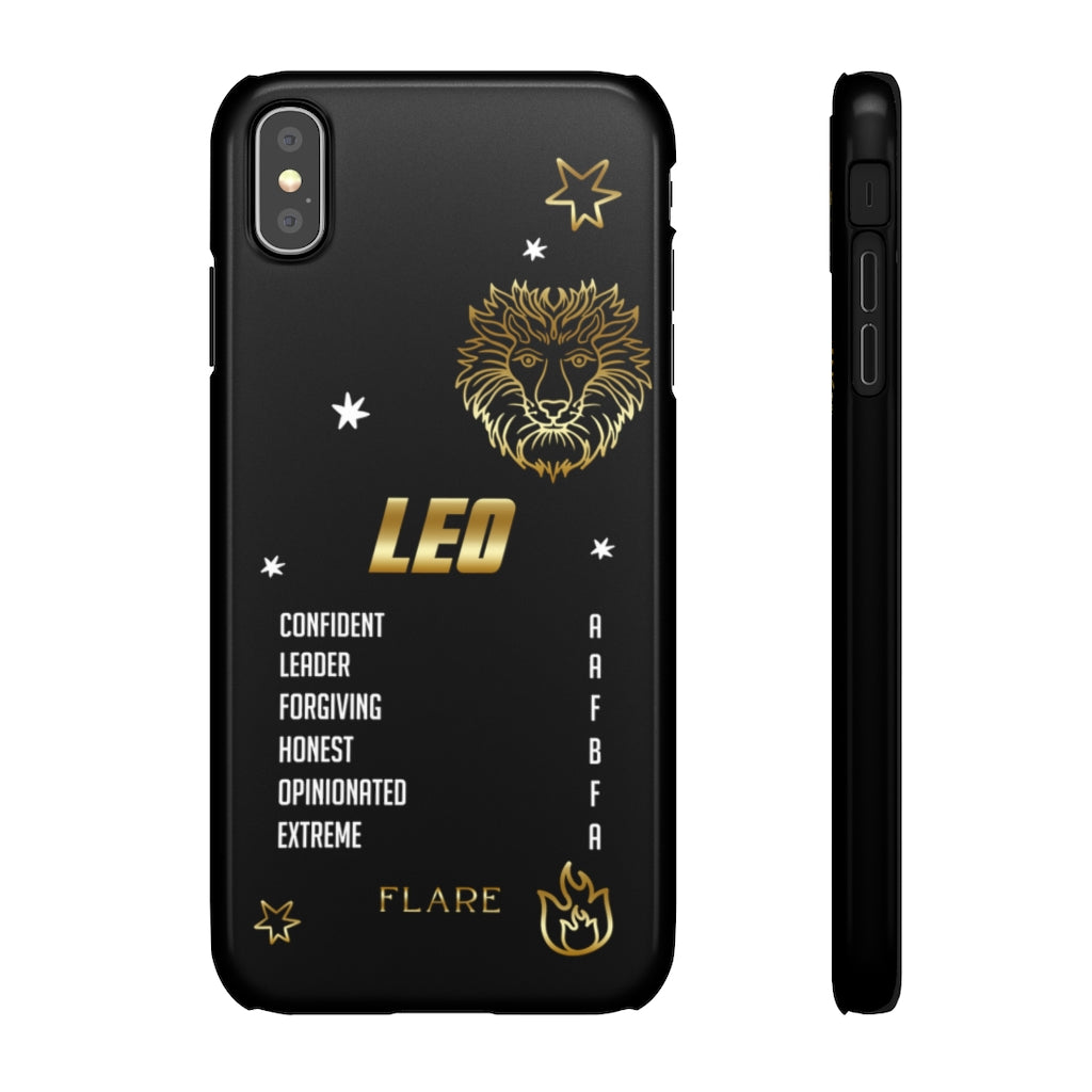 Leo Zodiac Report Card IPhone Cases