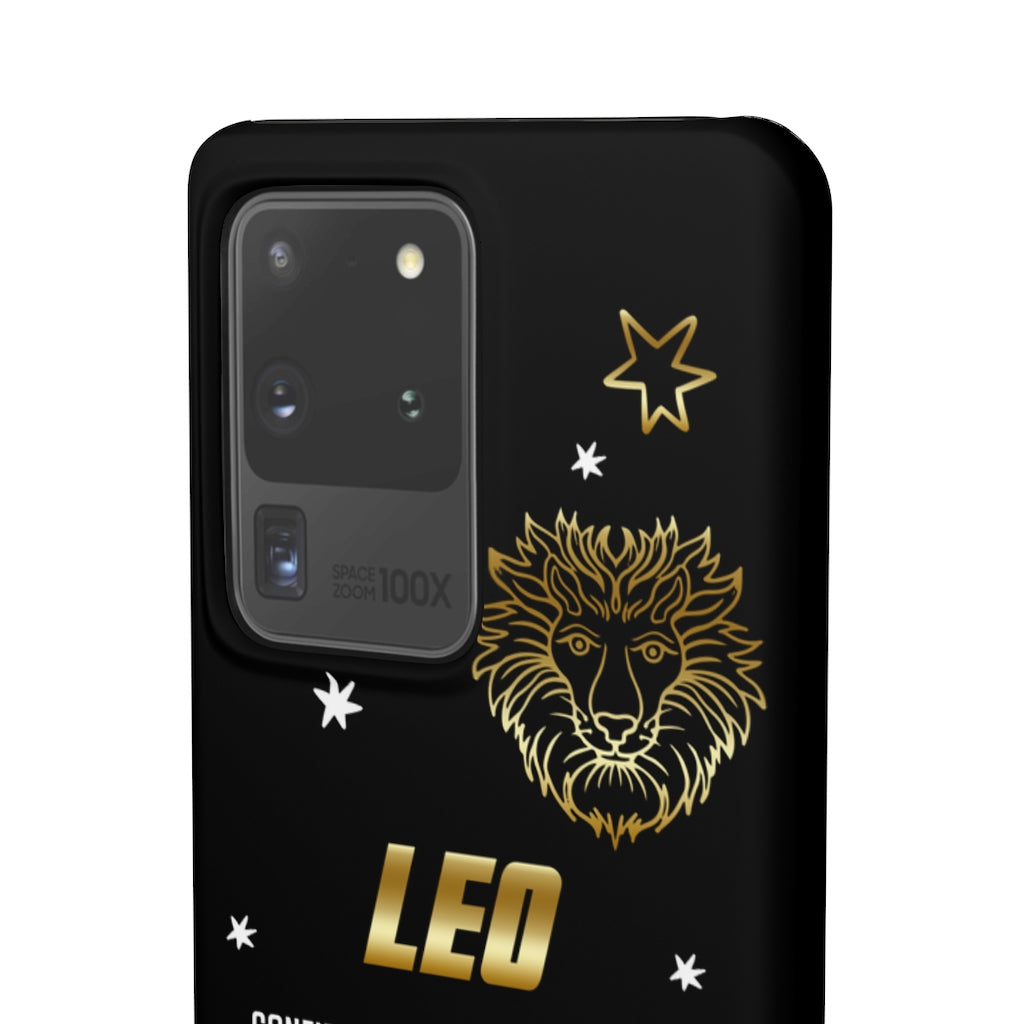 Leo Zodiac Report Card IPhone Cases