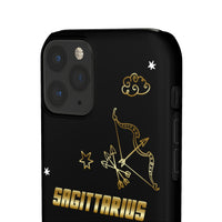 Sagittarius Zodiac Report Card IPhone Cases