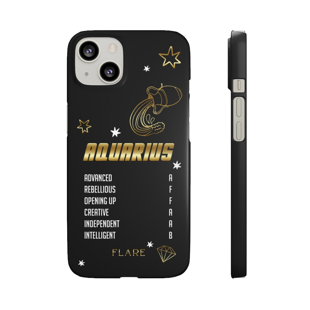 Aquarius Zodiac Report Card IPhone Cases