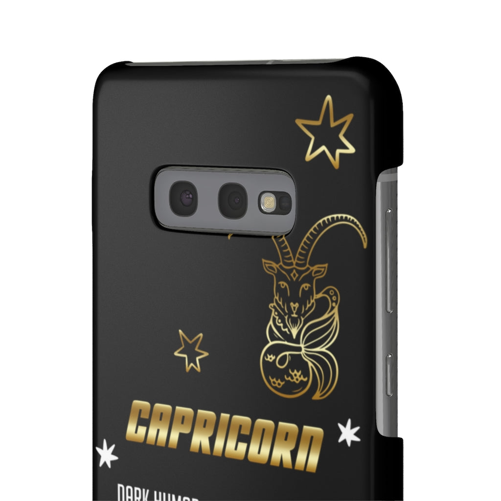 Capricorn Zodiac Report Card IPhone Cases