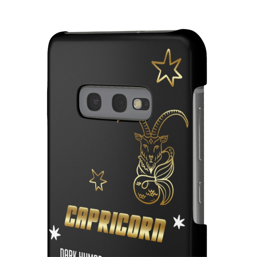 Capricorn Zodiac Report Card IPhone Cases