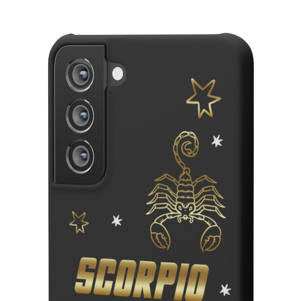 Scorpio Zodiac Report Card IPhone Cases