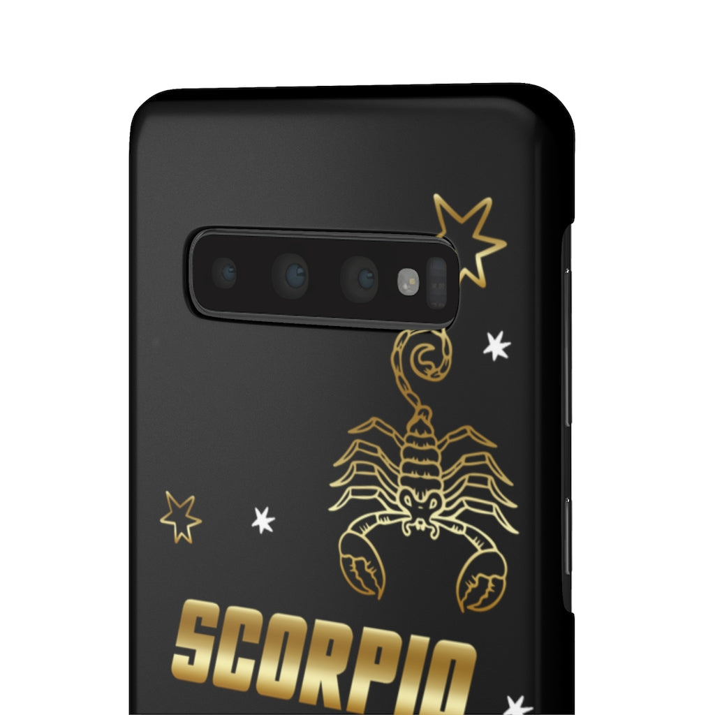 Scorpio Zodiac Report Card IPhone Cases