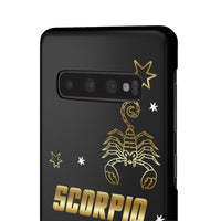 Scorpio Zodiac Report Card IPhone Cases