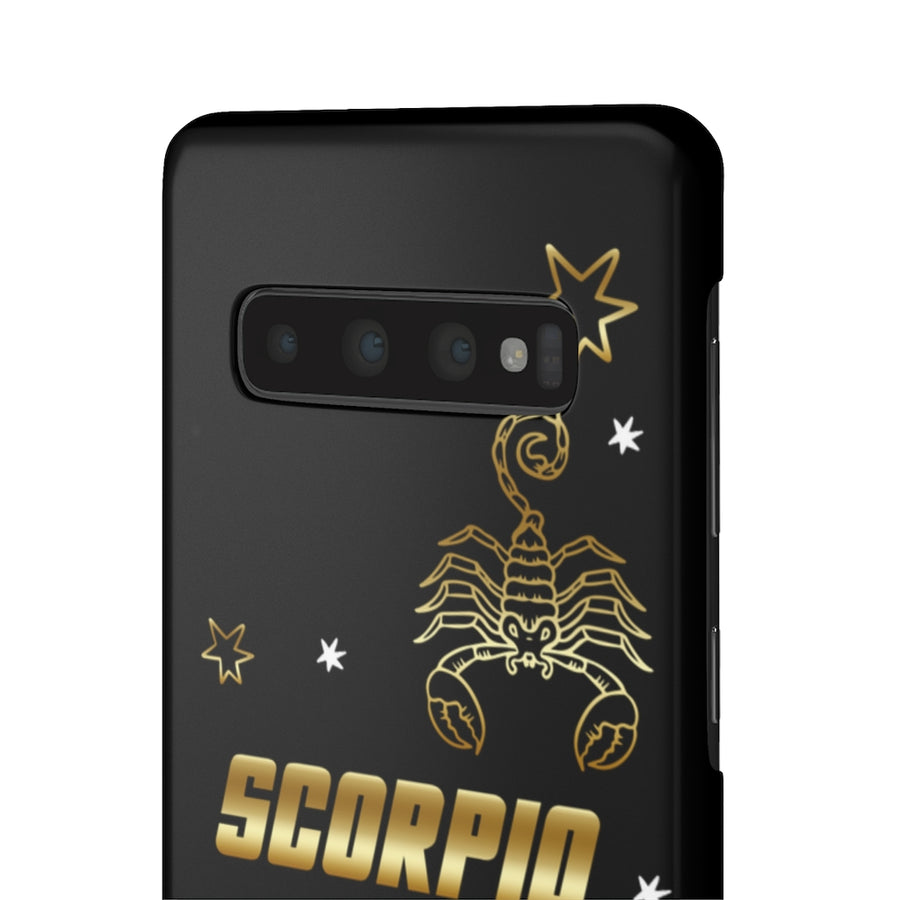 Scorpio Zodiac Report Card IPhone Cases